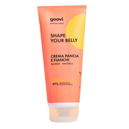 Goovi Crema Pancia e Fianchi Rassodante e Rimodellante 200 ml Goovi Crema Pancia e Fianchi Rassodante e Rimodellante 200 ml