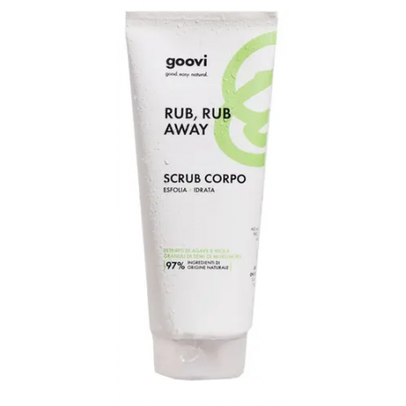 Goovi Rub Away Scrub Esfoliante per Corpo 200ml