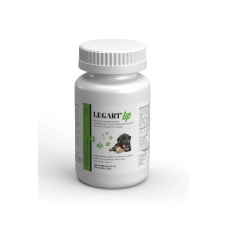 Aurora Biofarma Legart Up integratore per le cartilagini dei cuccioli di cane 120 compresse Aurora Biofarma Legart Up integratore per le cartilagini dei cuccioli di cane 120 compresse