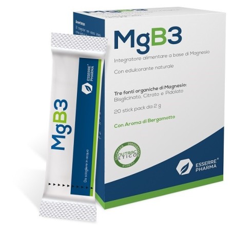 Mgb3 integratore per stanchezza e affaticamento 20 stickpack Mgb3 integratore per stanchezza e affaticamento 20 stickpack