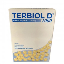 Terbiol D 1000 integratore per ossa e difese immunitarie 30 capsule soft gel