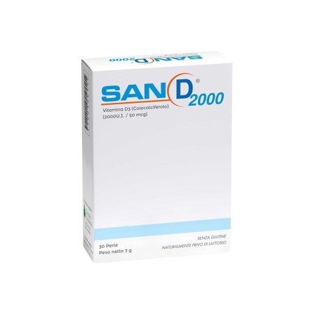 San D 2000 integratore di vitamin D3 per ossa e immunità 30 capsule soft gel San D 2000 integratore di vitamin D3 per ossa e immunità 30 capsule soft gel