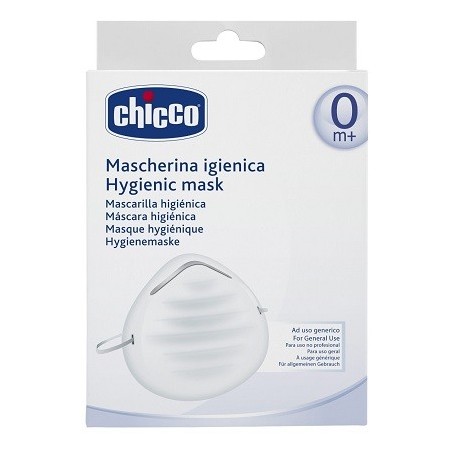 Chicco Mascherina Igienica Antipolvere ad Uso Generico 6 Pezzi Chicco Mascherina Igienica Antipolvere ad Uso Generico 6 Pezzi