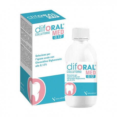 Diforal Med 0,12 Collutorio per igiene orale con clorexidina 200 ml