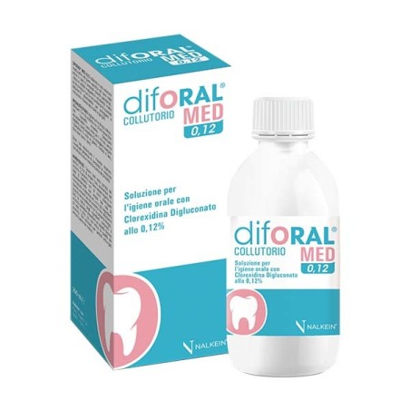 Diforal Med 0,12 Collutorio per igiene orale con clorexidina 200 ml Diforal Med 0,12 Collutorio per igiene orale con clorexidina 200 ml