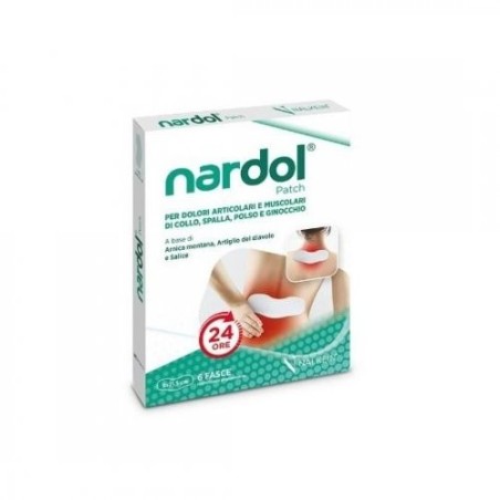 Nardol Patch per dolori articolari e muscolari collo spalla polso ginocchia 6 fasce Nardol Patch per dolori articolari e muscolari collo spalla polso ginocchia 6 fasce