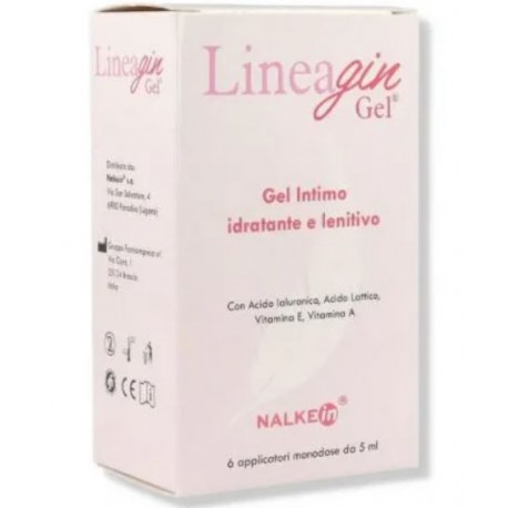 Lineagin Gel intimo idratante lenitivo 6 applicatori monodose da 5 ml