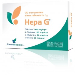 Pharmextracta Hepa G integratore depurativo antiossidante dell'organismo 30 compresse