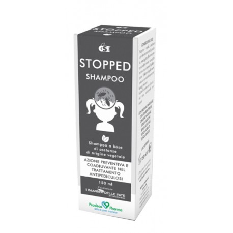 Gse Stopped Shampoo vegano per il trattamento dei pidocchi 150 ml