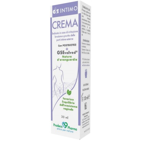 Gse Intimo Crema per bruciore secchezza e prurito delle parti intime 30 ml