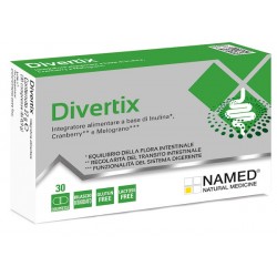 Named Divertix integratore per regolarità del transito intestinale 30 compresse