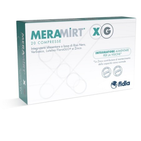 Meramirt XG integratore per il benessere della vista 20 compresse Meramirt XG integratore per il benessere della vista 20 compresse