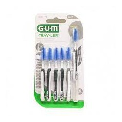 Gum Trav-ler Iso 7 Scovolini Interdentali 2,6 con protezione antibatterica 6 Pezzi