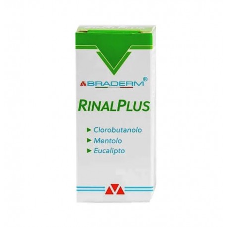 Braderm Rinalplus spray nasale decongestionante con mentolo e eucalipto 30 ml