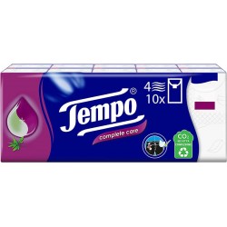 Tempo Complete Care fazzoletti lenitivi per raffreddore 10 x 9 pezzi