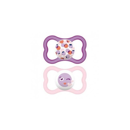 Mam Air Succhietto in silicone da 16+ mesi confezione doppia rosa Mam Air Succhietto in silicone da 16+ mesi confezione doppia rosa