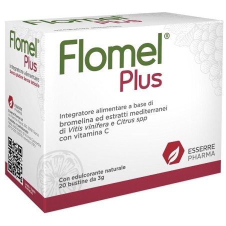 Flomel Plus integratore drenante per microcircolo 20 bustine Flomel Plus integratore drenante per microcircolo 20 bustine