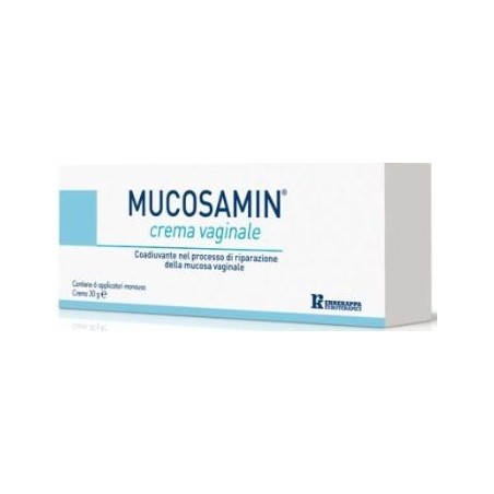 Mucosamin Crema vaginale riparatrice per vulvo-vaginiti 30 g + 6 applicatori monouso Mucosamin Crema vaginale riparatrice per vulvo-vaginiti 30 g + 6 applicatori monouso
