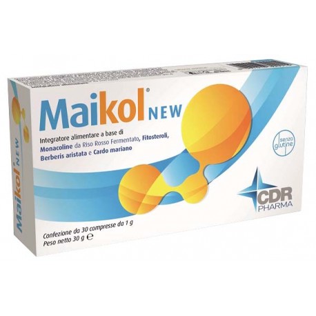 Maikol integratore di monacoline per colesterolo e apparato cardiovascolare 30 compresse