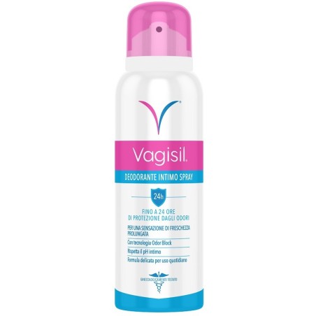 Vagisil Deodorante intimo spray freschezza prolungata 24 ore 125 ml Vagisil Deodorante intimo spray freschezza prolungata 24 ore 125 ml