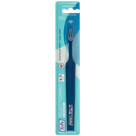 Tepe Select Compact Medium spazzolino bambini adulti sensibili al riflesso faringeo 1 pezzo Tepe Select Compact Medium spazzolino bambini adulti sensibili al riflesso faringeo 1 pezzo