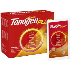 Tonogen Plus integratore tonificante con carnitina taurina  vitamine 22 bustine