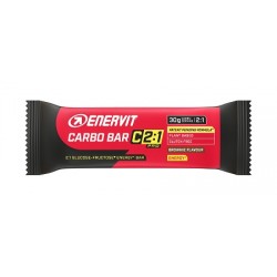 Enervit Carbo Bar C2:1PRO Brownie barretta per sportivi e attività di endurance 50 g