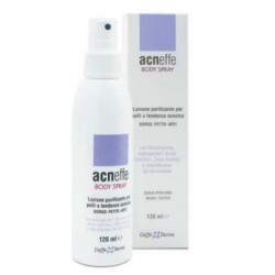 Acneffe Body Spray lozione purificante cheratolitica per pelle grassa 120 ml