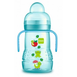 Mam Trainer biberon con tettarella e extra soft spout per imparare a bere 220 ml