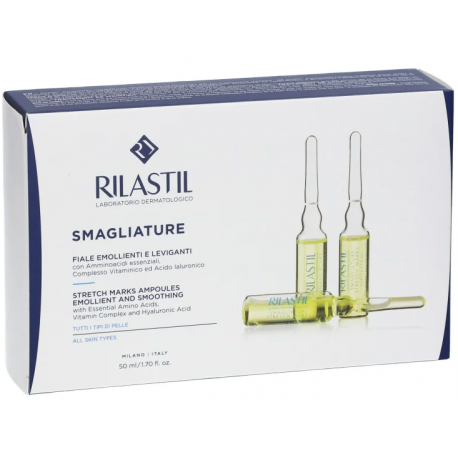 Rilastil Smagliature Fiale - Trattamento Corpo Antismagliature 10 Fiale