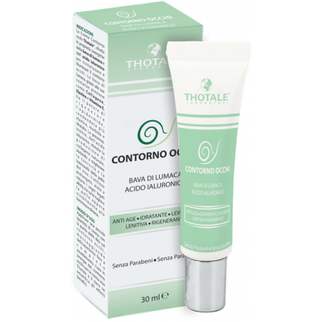 Thotale Crema contorno occhi bava di lumaca e acido ialuronico 30 ml