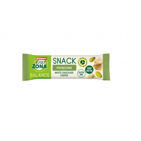 Enervit Enerzona Snack Pistacchio Cioccolato Bianco 27 G