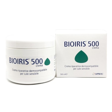 Bioiris 500 Crema riparatrice dermocompatibile per cute sensibile 500 ml Bioiris 500 Crema riparatrice dermocompatibile per cute sensibile 500 ml