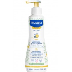 Mustela Gel detergente Nutriente con Cold Cream corpo e capelli dalla nascita 300 ml
