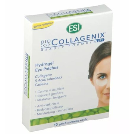 Esi Biocollagenix Hydrogel Face Mask maschera viso antirughe levigante 2 pezzi Esi Biocollagenix Hydrogel Face Mask maschera viso antirughe levigante 2 pezzi