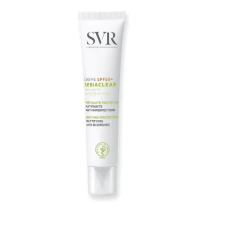 SVR Sebiaclear SPF50 - Crema protezione solare opacizzante e anti imperfezioni 40 ml SVR Sebiaclear SPF50 - Crema protezione solare opacizzante e anti imperfezioni 40 ml