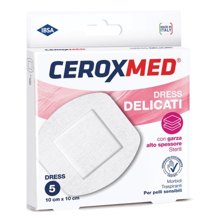 Ceroxmed Cerotti Compresse Delicati 6x10 cm 5 pezzi Ceroxmed Cerotti Compresse Delicati 6x10 cm 5 pezzi