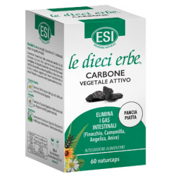 ESI Karbofin integratore naturale per gonfiore addominale 60 capsule