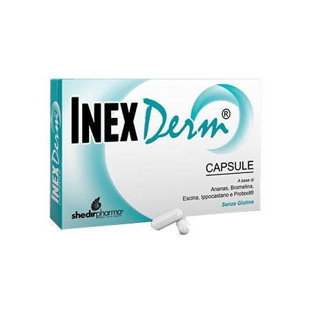 Inexderm integratore drenante contro la cellulite 30 capsule