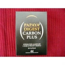 Papaya Digest Carbon Plus integratore contro gas intestinale 20 capsule