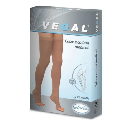 Gloria Med Vegal Gambaletto Beige Taglia L 1 pezzo Gloria Med Vegal Gambaletto Beige Taglia L 1 pezzo