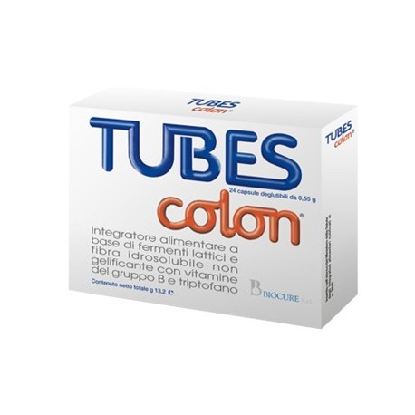 Tubes Colon 24 Capsule - Integratore per il Benessere Intestinale