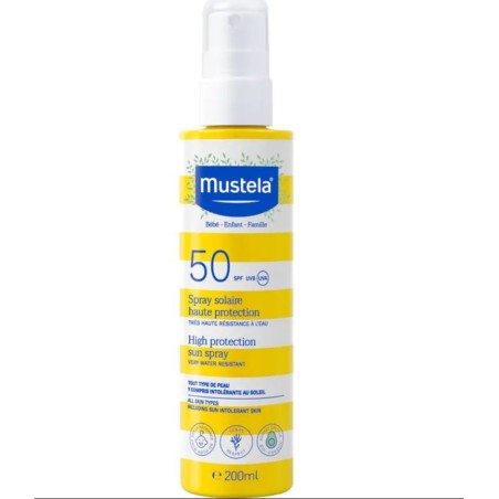 Mustela Latte Solare spray alta protezione per tutta la famiglia 200 ml Mustela Latte Solare spray alta protezione per tutta la famiglia 200 ml