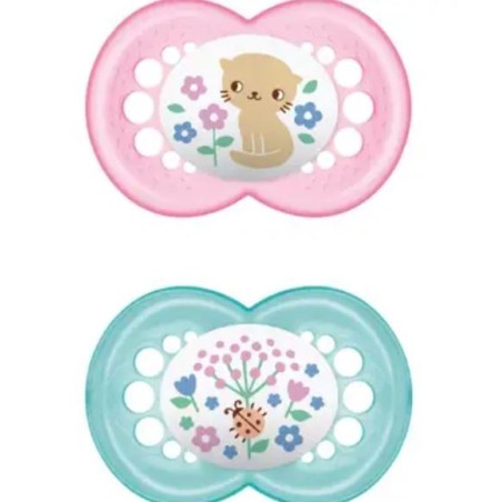 MAM Original Succhietto dai 6 mesi 2 pezzi rosa MAM Original Succhietto dai 6 mesi 2 pezzi rosa
