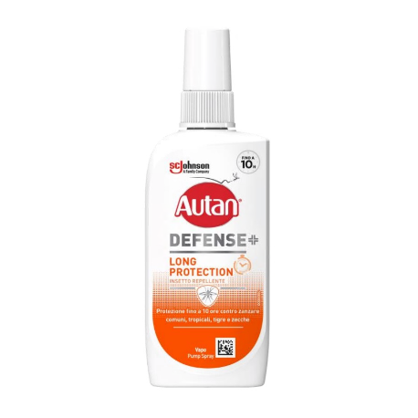 Autan Protection Plus Vapo spray lunga durata anti zanzare, tafani, zecche 100 ml