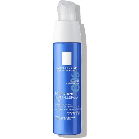 La Roche Posay Toleriane Dermallergo Notte Crema viso idratante e lenitiva per pelle sensibile 40 ml