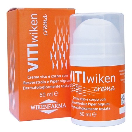 Vitiwiken Crema antinfiammatoria antiossidante per viso e corpo 50 ml Vitiwiken Crema antinfiammatoria antiossidante per viso e corpo 50 ml