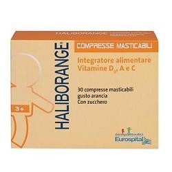 Haliborange 30 Compresse Masticabili Integratore per Ossa dei Bambini