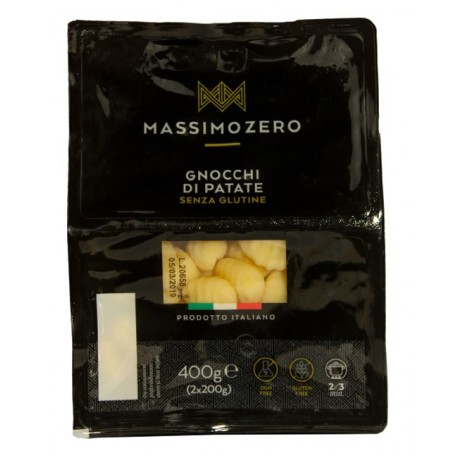 Massimo Zero Gnocchi di patate senza glutine prodotto italiano 400 g