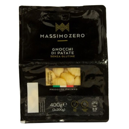 Massimo Zero Gnocchi di patate senza glutine prodotto italiano 400 g Massimo Zero Gnocchi di patate senza glutine prodotto italiano 400 g